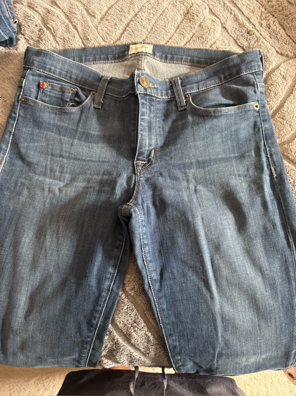Classic Blue Hudson skinny Jeans
